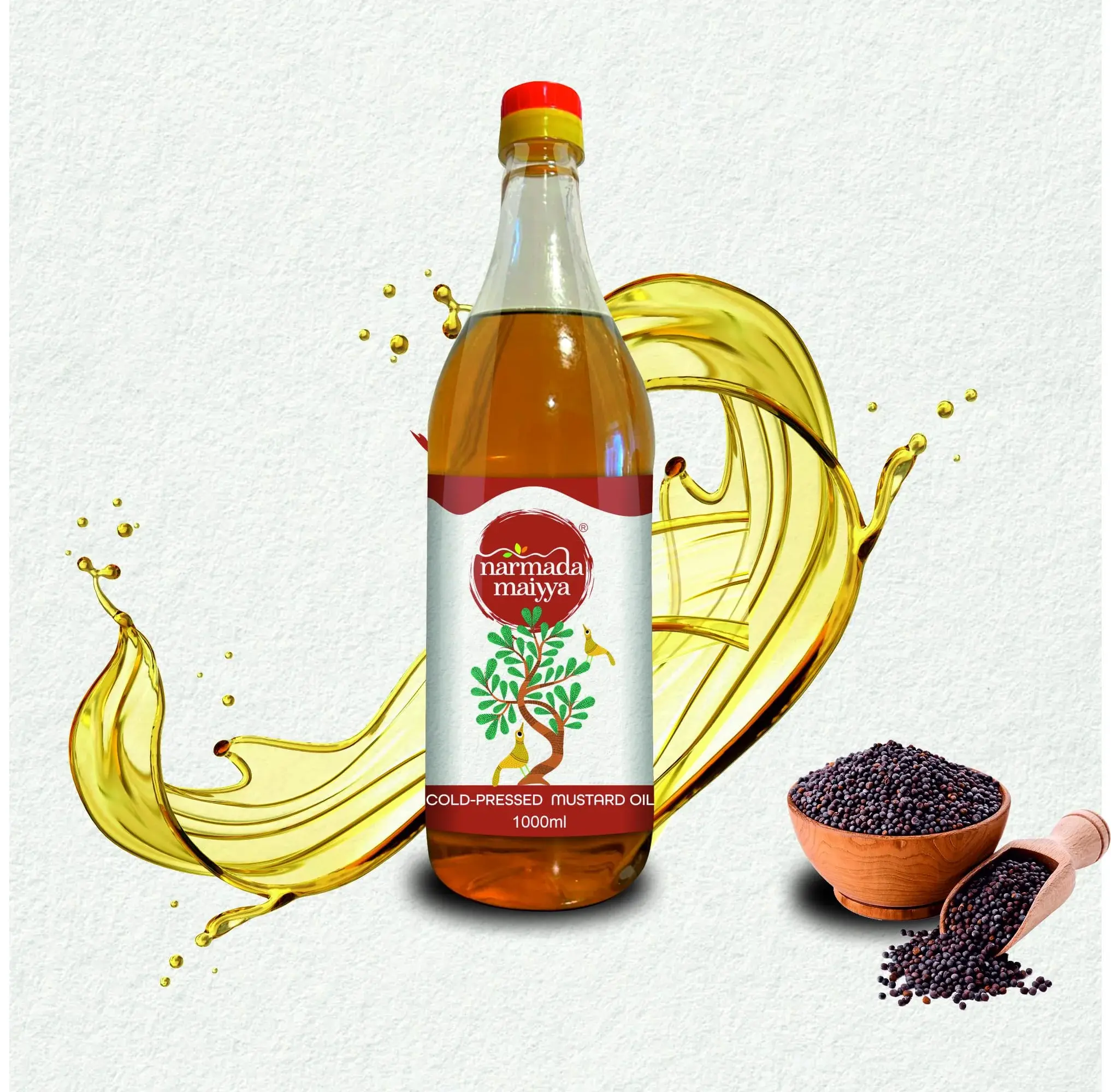 Cold-Pressed Mustard Oil